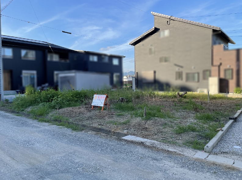 掛川市上西郷の売土地をお預かりしました