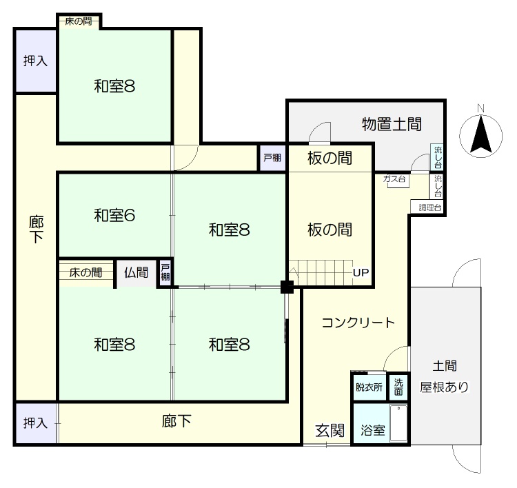袋井市村松の中古住宅をお預かりしました。