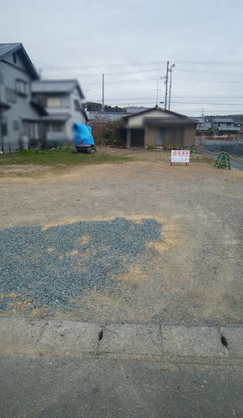 掛川市西大渕の売土地をお預かりしました。