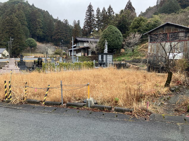 周智郡森町三倉の売土地をお預かりしました。