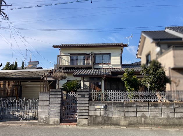 磐田市豊岡の中古住宅をお預りしました