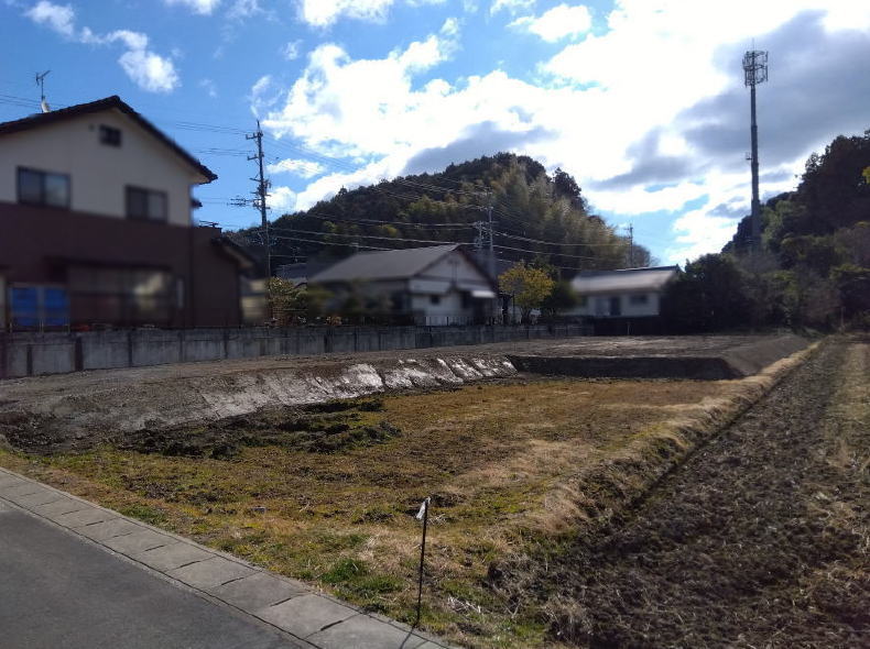 掛川市下垂木の売土地をお預りしました