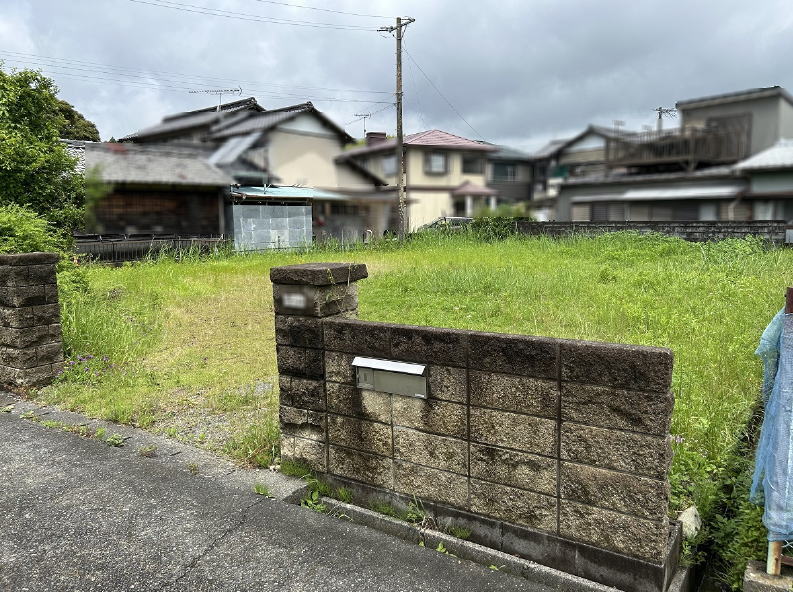 掛川市上西郷の売土地をお預りしました