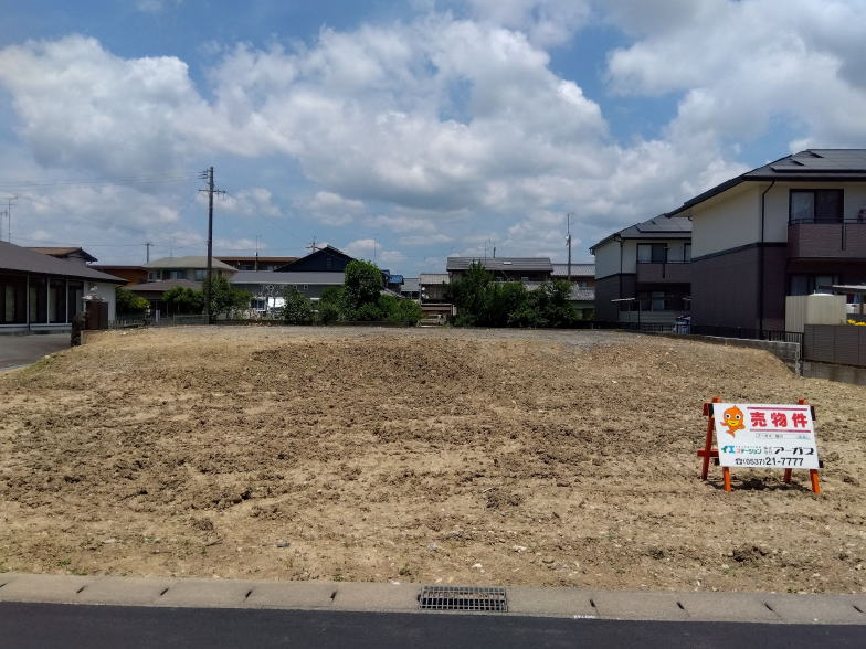 掛川市二瀬川の売土地をお預りしました！