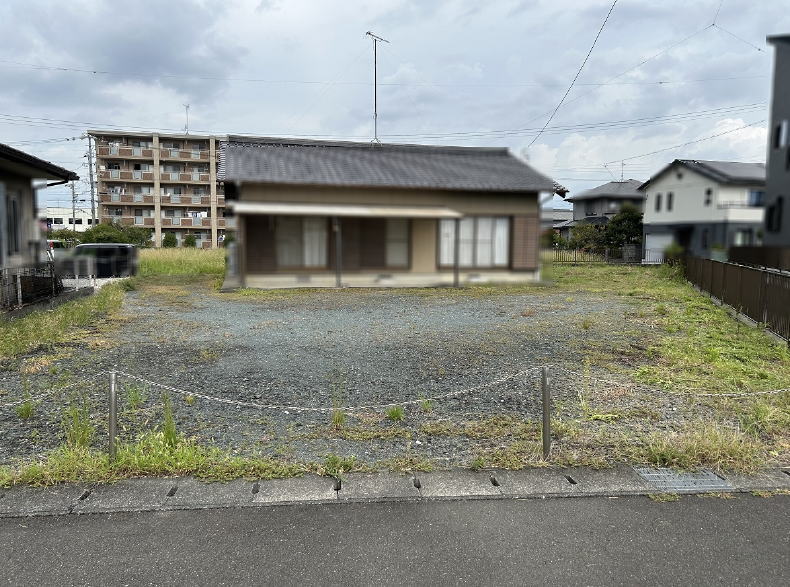 菊川市加茂の売土地をお預かりしました