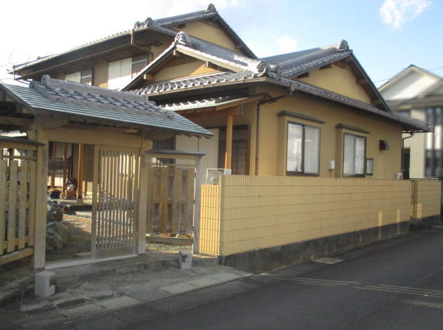 掛川市中の中古住宅をお預かりしました。