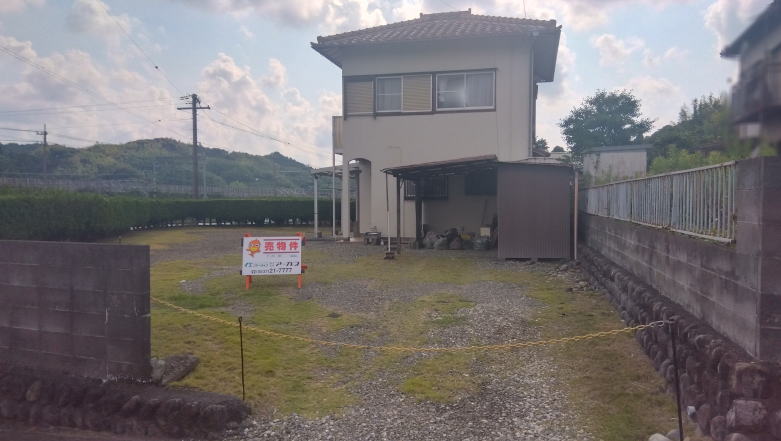 掛川市満水の売土地をお預かりしました